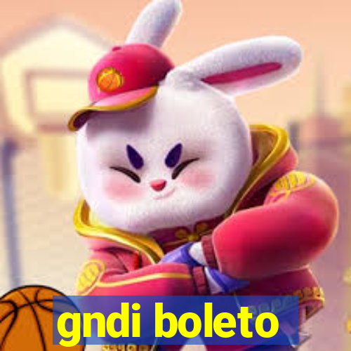 gndi boleto